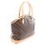 Borsa Tote Louis Vuitton Lockit Horizontal Marrone - vista 2