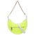 Borsa a tracolla Louis Vuitton Loop Monogram Jacquard Velvet LV Match Bianco Giallo