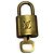 Louis Vuitton Padlock and Key Logo Metal medium D'oro - vista 2