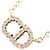 Collana Christian Dior CD Logo Claire Dilune D'oro