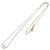 Collana Christian Dior CD Logo Claire Dilune D'oro - vista 3