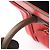 Céline Borsa a mano Celine Luggage Nano Shopper Rosso Cachi - vista 12