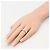 Tiffany & Co. Atlas 3PD Ring in 18K Weißgold Silber - Ansicht 7