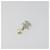 Chanel CC Drop Metal con perle finte Argento - vista 6