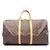 Louis Vuitton Keepall 55 Monogram Brown Boston Bag Marrone