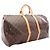 Louis Vuitton Keepall 55 Monogram Brown Boston Bag Marrone - vista 2