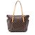 Borsa Tote Louis Vuitton Totally MM Marrone