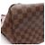 Borsa Tote Louis Vuitton Neverfull GM Damier Ebene Marrone - vista 10