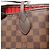 Borsa Tote Louis Vuitton Neverfull GM Damier Ebene Marrone - vista 11