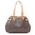 Bolso de hombro Louis Vuitton Batignolles Horizontal Monogram Castaño