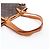 Bolso de hombro Louis Vuitton Batignolles Horizontal Monogram Castaño - vista 6