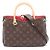 Borsa a mano 2-Way Louis Vuitton Pallas BB Marrone Rosso Fuschia