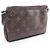 Clutch Louis Vuitton Pallas Monogram Marrone Nero - vista 2