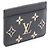 Louis Vuitton Monogram Empreinte Visitenkartenetui Schwarz Beige - Ansicht 2