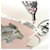 Hermès Carré Hermes LES CLES Sciarpa Muffler Rosa Bianco - vista 6