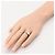 Anello Cartier Love in oro bianco 18K Argento - vista 7