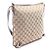 Bolso de hombro Gucci Abbey GG Canvas Castaño Beige - vista 2
