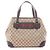 Borsa Tote Gucci GG Canvas Sherry Line Marrone Multicolore Beige
