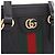 Borsa 2-Way Gucci Ophidia Nero Rosso Verde - vista 5