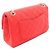 Borsa a tracolla Chanel 2.55 Matelassé Double Flap Rosso - vista 2