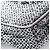 Borsa a tracolla Chanel Coco Mark Silver Argento - vista 9