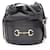 Borsa a secchiello Gucci Horsebit Nero
