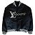 Giacca varsity Louis Vuitton "Lovers" nera adornata con strass Nero
