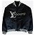 Giacca varsity Louis Vuitton "Lovers" nera adornata con strass Nero - vista 2