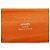 Béarn Hermès Bearn Souffle Geldbörse orange H - Ansicht 10