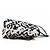 Borsa Tote Louis Vuitton Neverfull MM Nero Bianco - vista 3