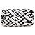 Borsa Tote Louis Vuitton Neverfull MM Nero Bianco - vista 4