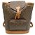 Zaino Louis Vuitton Monogram Montsouris GM Marrone - vista 2