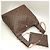 Borsa a tracolla Louis Vuitton Monogram Atlantis GM Marrone - vista 3