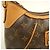 Borsa a tracolla Louis Vuitton Monogram Thames PM Marrone Monogramma - vista 10