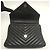 Borsa Yves Saint Laurent College Medium Nero - vista 4