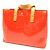 Borsa Louis Vuitton Vernis Lead PM Rosso Monogramma - vista 3