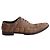 Scarpe stringate in pelle marrone Dolce & Gabbana