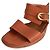 Sandali Sartore in pelle camel Cammello - vista 5