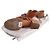 Sandali Sartore in pelle camel Cammello - vista 7