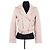 Maje Lederjacke in Rosa Pink