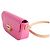 Borsa a tracolla Louis Vuitton Malibu in pelle rosa - vista 3