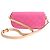 Borsa a tracolla Louis Vuitton Malibu in pelle rosa - vista 4