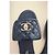 Mules Chanel matelassé in pelle nera Nero - vista 2