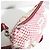 Autre Marque PINK HOUSE Borsa a tracolla Nobara Gingham Print Rosso - vista 6