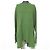 Autre Marque nagonstans Asymmetrischer Strickpullover Grün