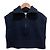 Autre Marque Chaleco de punto CALMER WOOL/CA Mix Azul Azul marino