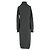 Autre Marque Graues Strickkleid lang - Ansicht 2