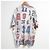 Supreme Jersey Collage S/S Top T-shirt Blanco - vista 2