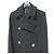 Autre Marque Abrigo de Melton THE RERACS Negro - vista 3