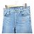 Autre Marque YOUNG & OLSEN Bestickte Denimhose Blau - Ansicht 3